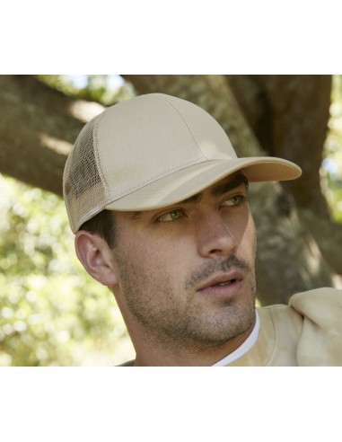 BEE-B60N-Organic Cotton Trucker Cap